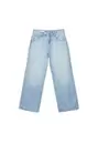 Jeans wide leg loose tachas
