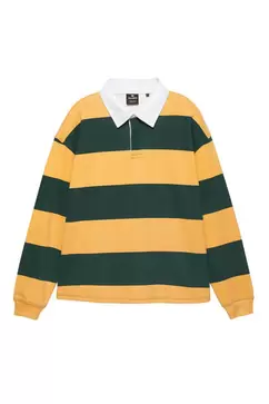 Polo rayas manga larga