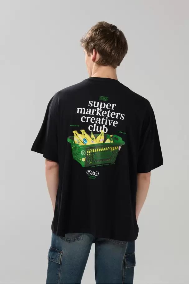 Camiseta oversize manga corta de Copu