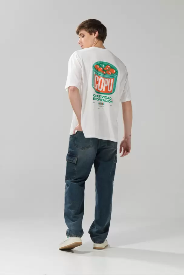 Camiseta oversize manga corta de Copu