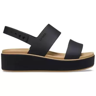 Brooklyn Matte Wrap Low Wedge PkCrTn