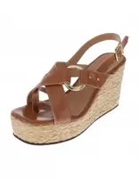 Sandalias Brasilia con taco tipo cuña para mujer
