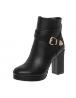 Botines Charlie con taco para mujer