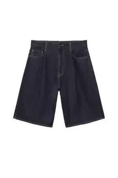 Bermuda vaquera wide leg pinzas