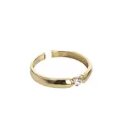 ANILLO CON ZIRCON 18K