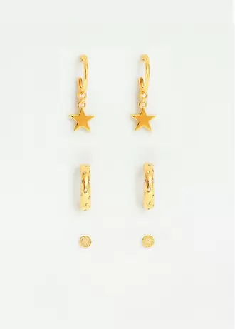 Set de aretes x 3