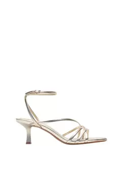 Sandalias tacón tiras