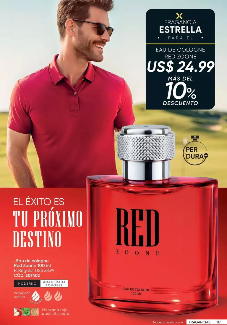 Estrella - RED ZOONE EAU DE COLOGNE