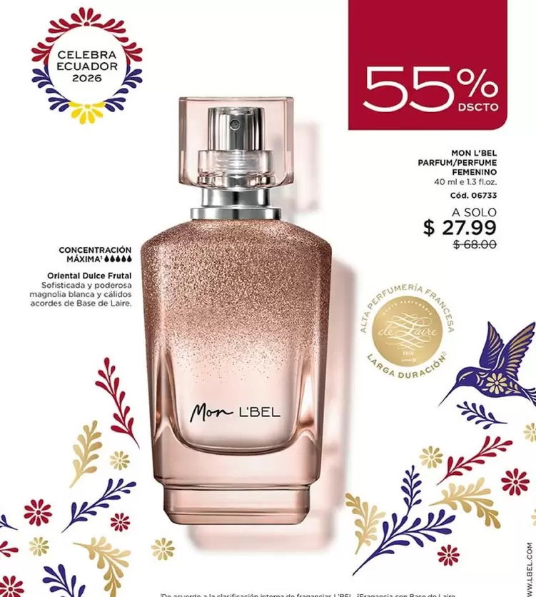 L'bel - MON L'BEL PARFUM/PERFUME