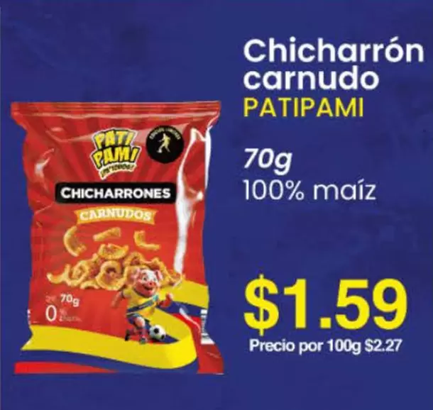 Chicharrón carnudo