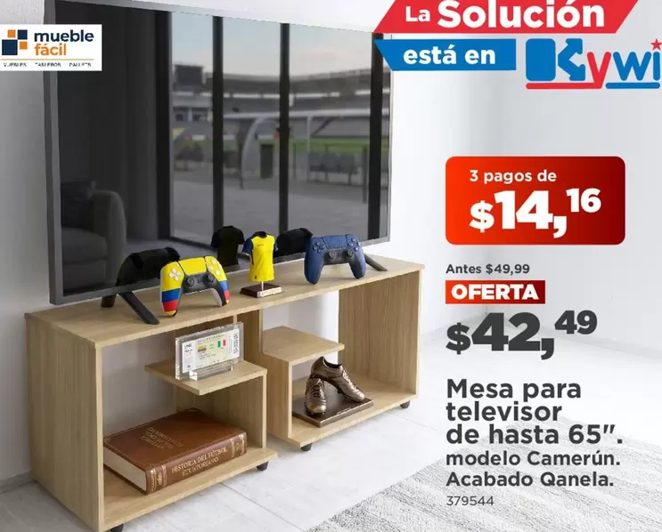 Mesa para televisor