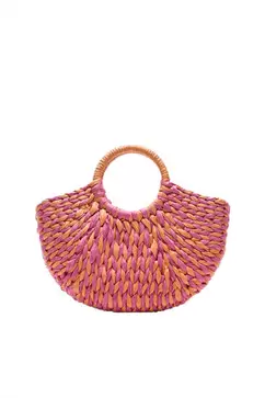 Bolso de mano cesta