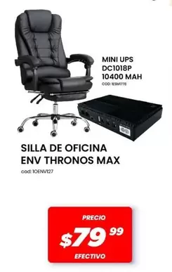 SILLA DE OFICINA ENV THRONOS MAX