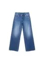Jeans low waist doble botón