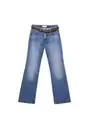 D68 Jeans bootcut fit cinturón