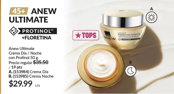 Dia - Anew Ultimate Crema  / Noche con Protinol 50g