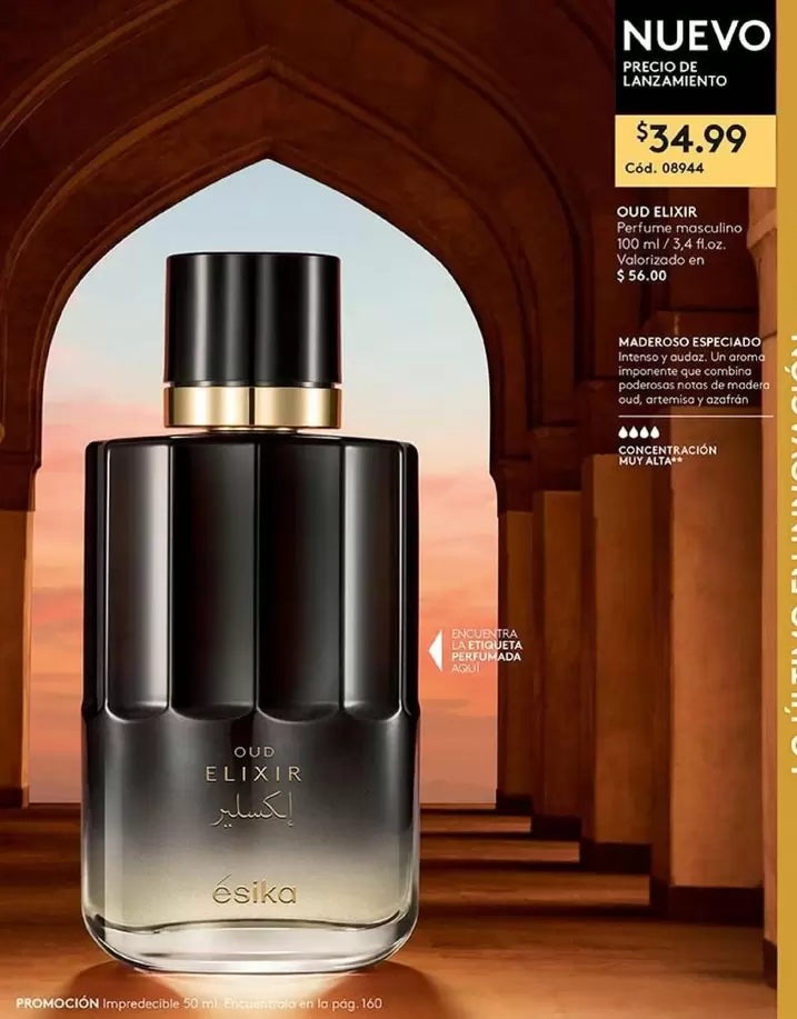 Oud Elixir Perfume Hombre
