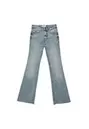 D74 Jeans flare slit