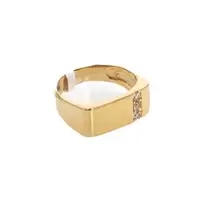 ANILLO RECTANGULO 18K