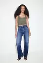 D92 jeans straight wide
