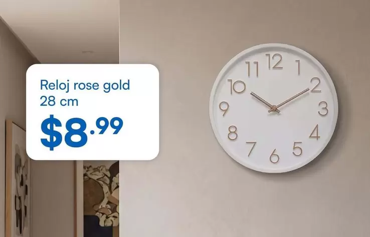 Reloj rose gold