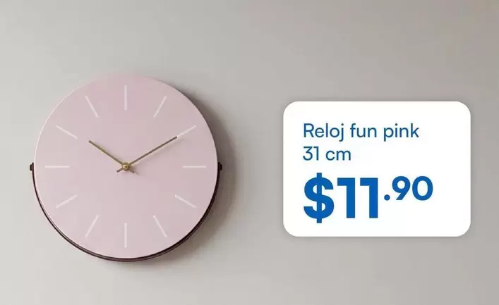 Reloj fun pink