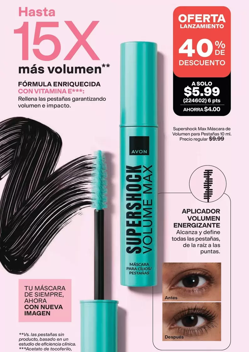 Avon - SUPER SHOCK VOLUME MAX