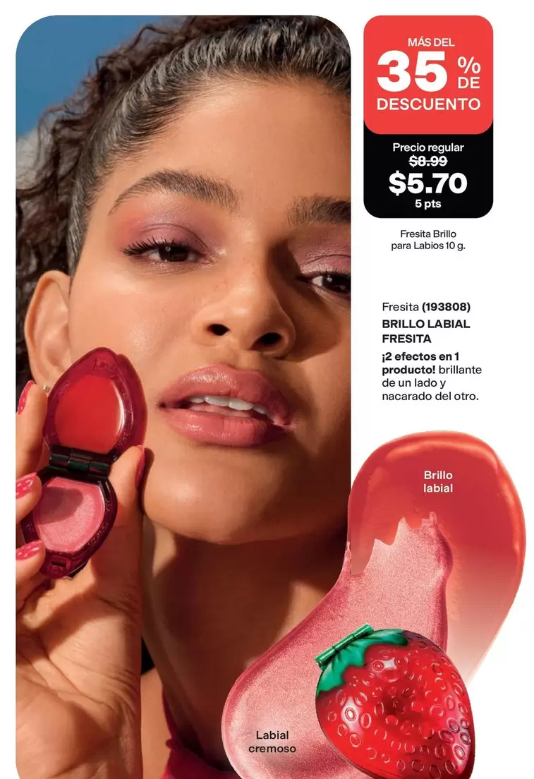 Brillo Labial Fresita