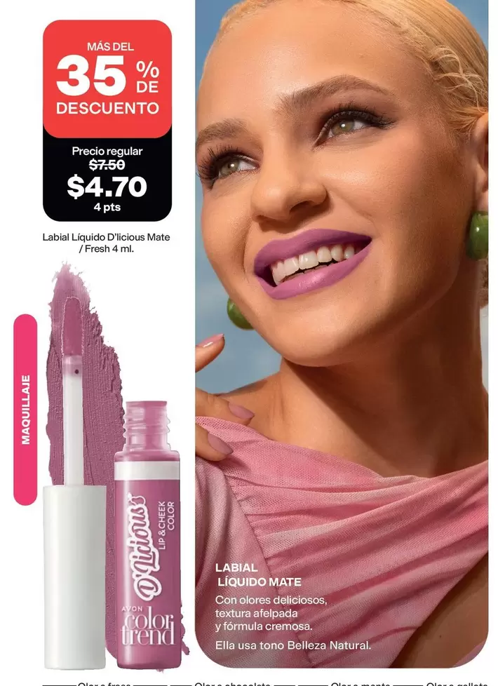 mate - Labial Líquido D'Chica Mate