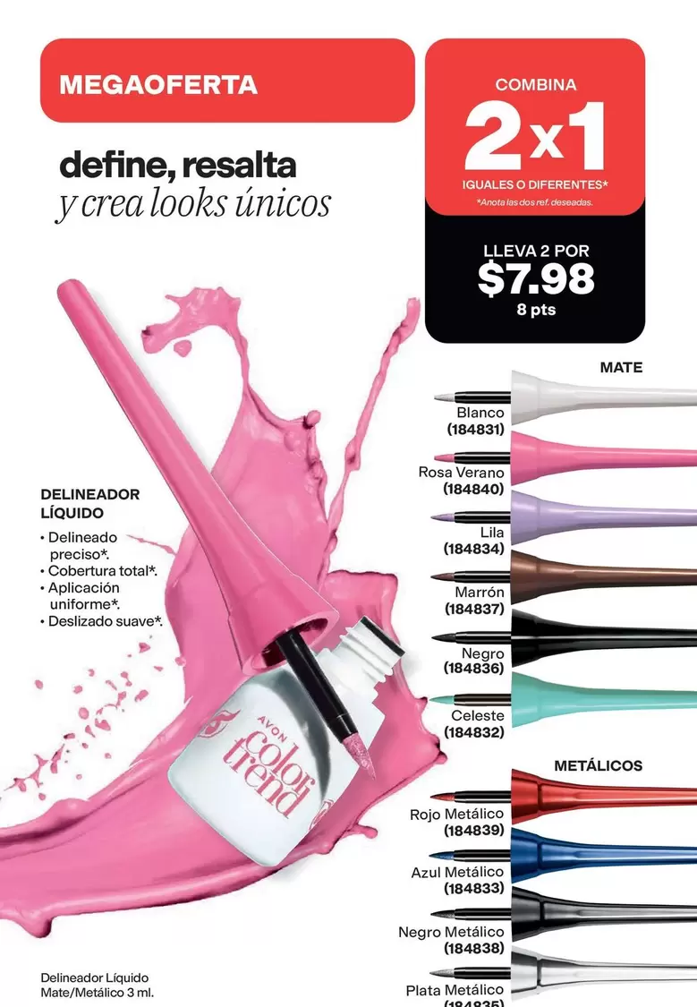 Avon - Delineador Líquido