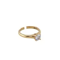 ANILLO COMPROMISO 18K
