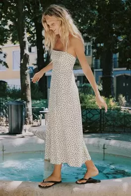 VESTIDO MIDI LUNARES