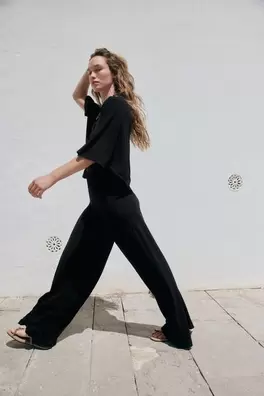 PANTALÓN PALAZZO FLUIDO