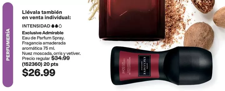 Exclusive Admirable Eau de Parfum Spray