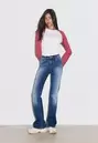 Jeans flare low waist