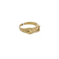 ANILLO "AMOR" CON ZIRCONES 18K