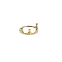 ANILLO CORONA 18K