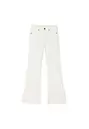 D74 Jeans flare stretch slit