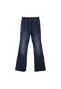 D74 Jeans flare slit