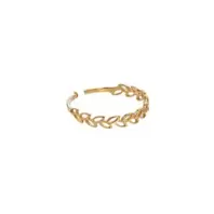 ANILLO DISEÑO HOJAS 18K