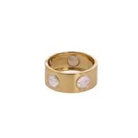 ANILLO DISEÑO CARTIER 2 OROS 18K
