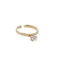 ANILLO COMPROMISO ZIRCON EN ESTRELLA 18