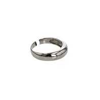 ANILLO ORO BLANCO LISO 18K