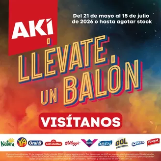 Catálogo Akí en Petrillo | Catálogo Akí | 2026-05-21T00:00:00.000Z - 2026-07-15T00:00:00.000Z