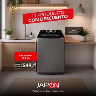 Catálogo Almacenes Japón | Nuestras mejores ofertas para ti | 2026-05-23T00:00:00.000Z - 2026-06-06T00:00:00.000Z
