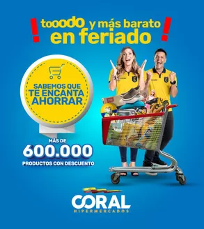 Catálogo Coral Hipermercados en Paute | Ofertas y gangas exclusivas | 2026-05-24T00:00:00.000Z - 2026-06-07T00:00:00.000Z