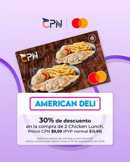 Catálogo Cooperativa Policía Nacional en Quevedo | American Deli  | 2026-05-26T00:00:00.000Z - 2026-09-30T00:00:00.000Z
