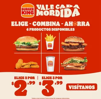 Catálogo Burger King en Guayaquil | Vale cada mordida | 2026-05-26T00:00:00.000Z - 2026-06-20T00:00:00.000Z