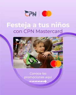 Catálogo Cooperativa Policía Nacional en Loja | Festeja a tus ninos con CPN Mastercard  | 2026-05-29T00:00:00.000Z - 2026-07-31T00:00:00.000Z