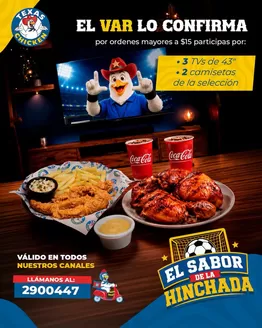 Catálogo Texas Chicken en Riobamba | El var lo confrima | 2026-05-29T00:00:00.000Z - 2026-07-31T00:00:00.000Z